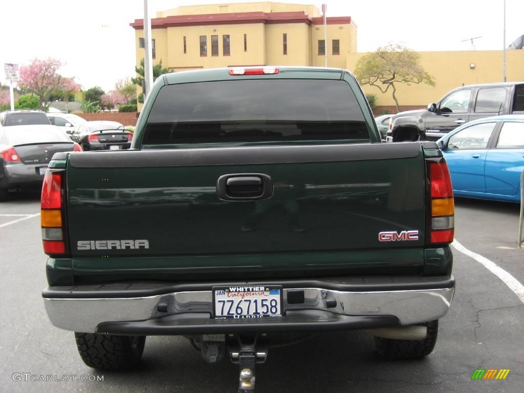 2006 Sierra 1500 SL Crew Cab - Polo Green Metallic / Dark Pewter photo #6