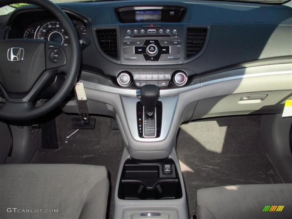 2013 CR-V LX - Twilight Blue Metallic / Gray photo #6