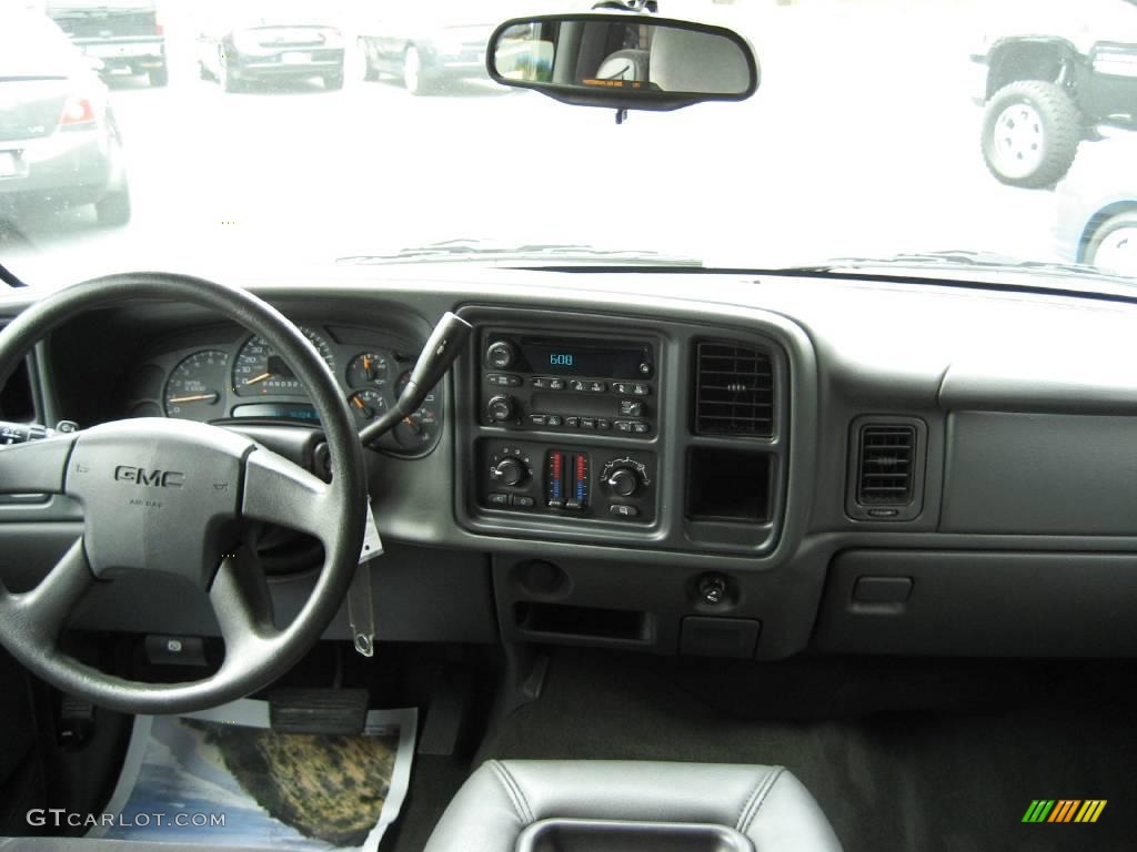 2006 Sierra 1500 SL Crew Cab - Polo Green Metallic / Dark Pewter photo #16