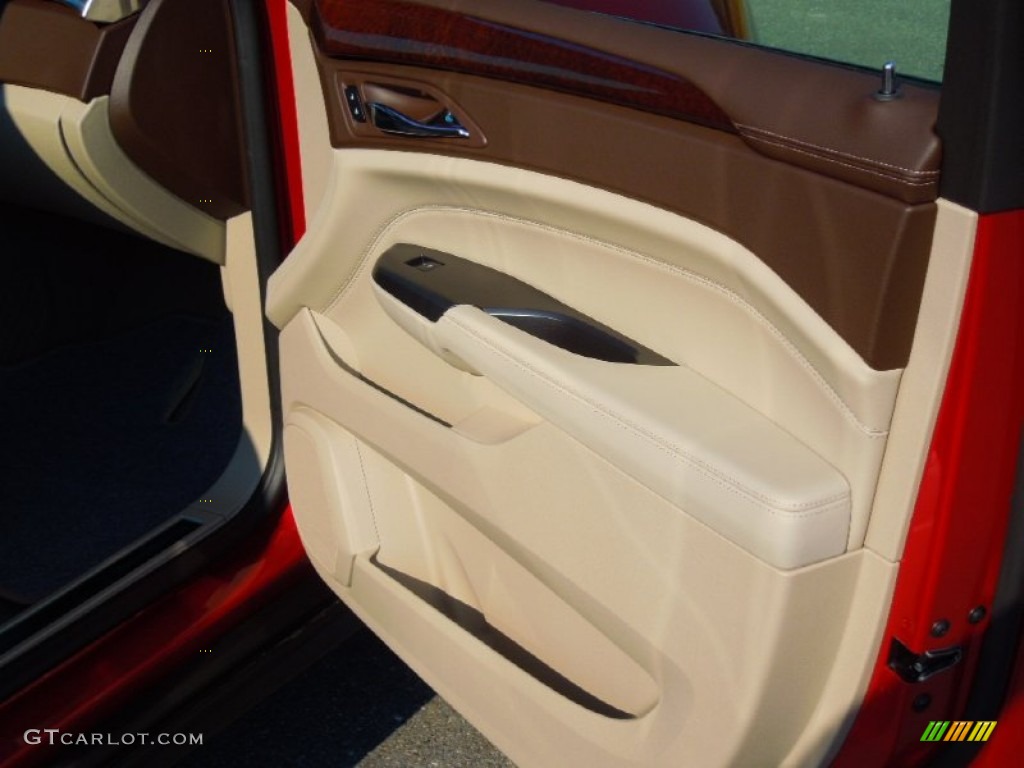2013 SRX Luxury FWD - Crystal Red Tintcoat / Shale/Brownstone photo #23
