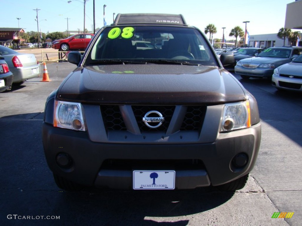 2008 Xterra S - Night Armor Dark Gray / Steel/Graphite photo #3