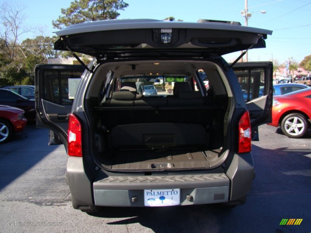 2008 Xterra S - Night Armor Dark Gray / Steel/Graphite photo #11