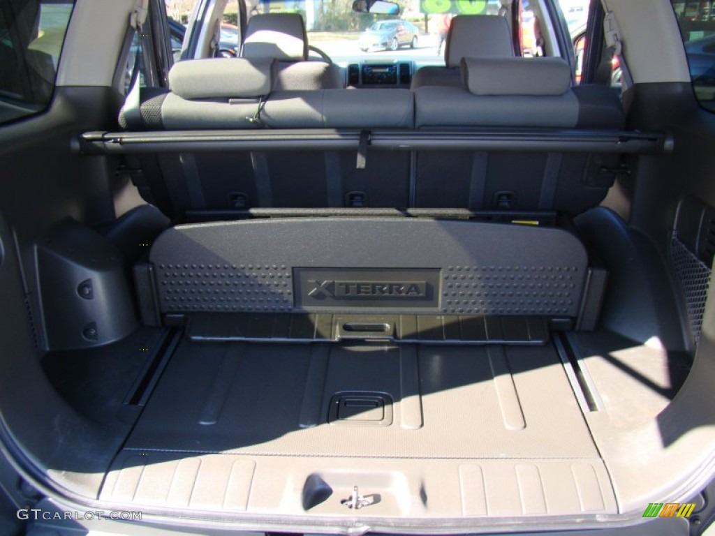 2008 Xterra S - Night Armor Dark Gray / Steel/Graphite photo #12