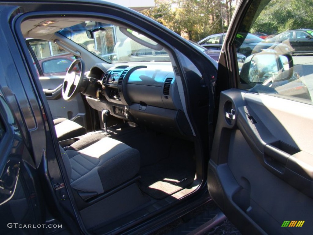 2008 Xterra S - Night Armor Dark Gray / Steel/Graphite photo #13