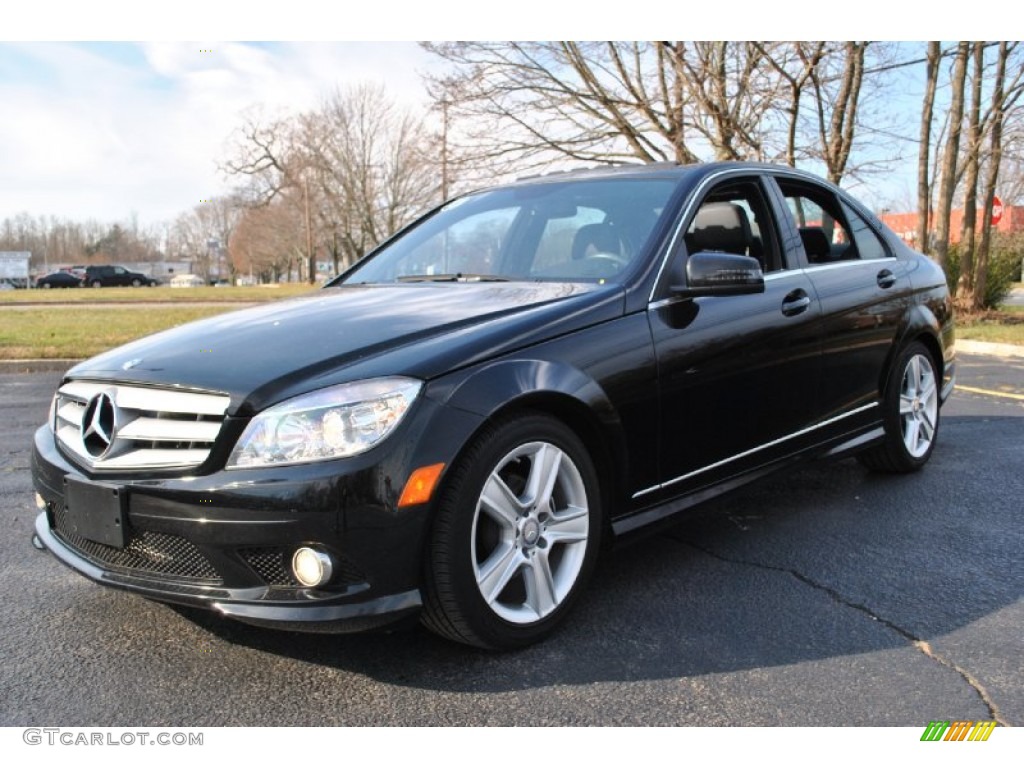 2010 C 300 Sport 4Matic - Black / Black photo #1