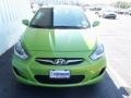 2013 Electrolyte Green Hyundai Accent GS 5 Door  photo #2