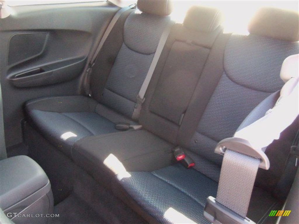 2013 Elantra Coupe GS - Black Noir Pearl / Beige photo #9