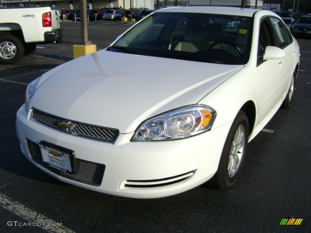 2012 Impala LS - Summit White / Gray photo #1