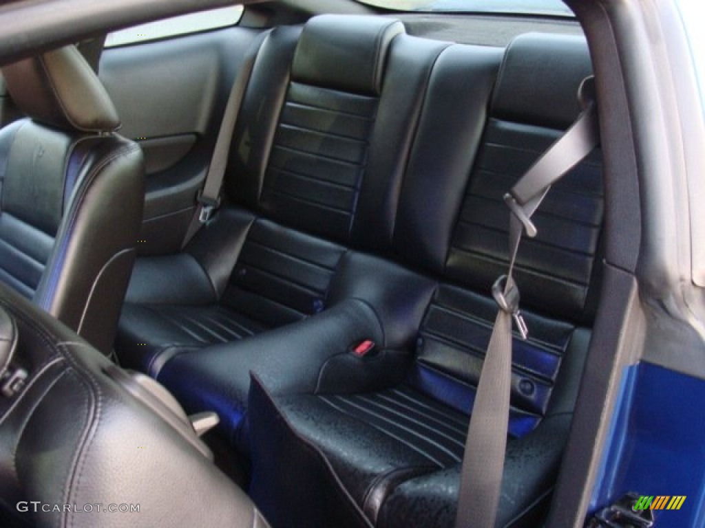 2008 Ford Mustang Shelby GT500 Coupe Rear Seat Photo #74113162