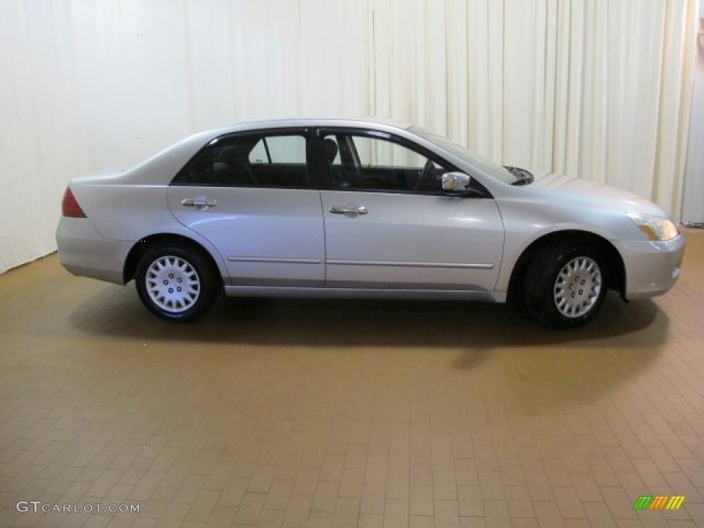 2006 Accord Value Package Sedan - Alabaster Silver Metallic / Black photo #4