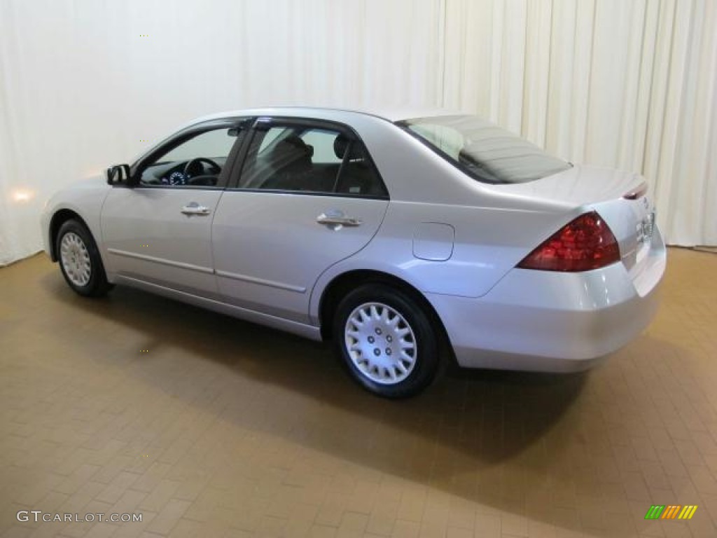 2006 Accord Value Package Sedan - Alabaster Silver Metallic / Black photo #5