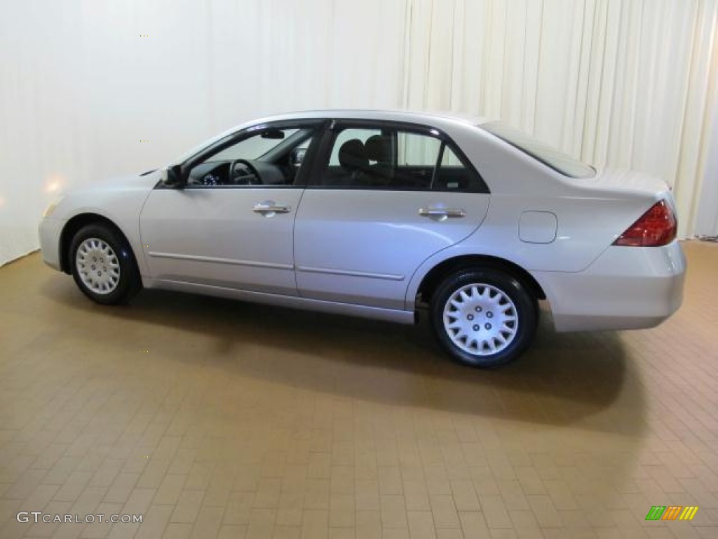 2006 Accord Value Package Sedan - Alabaster Silver Metallic / Black photo #8