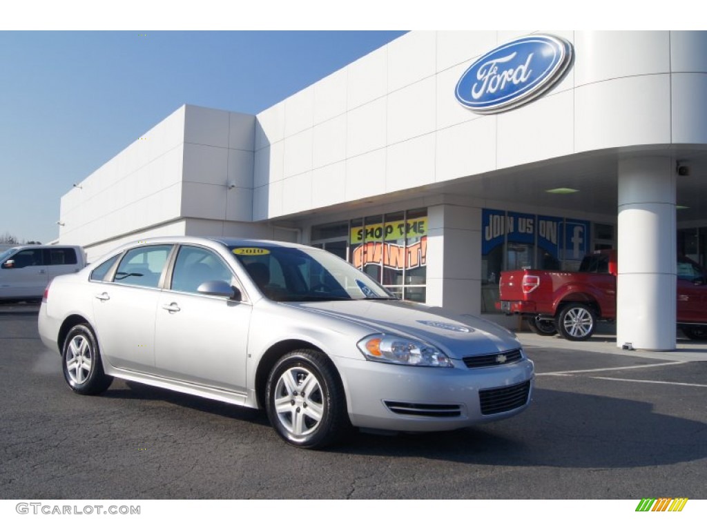 2010 Impala LS - Silver Ice Metallic / Gray photo #1