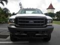 Oxford White - F450 Super Duty XL Regular Cab 4x4 Utility Crane Truck Photo No. 3