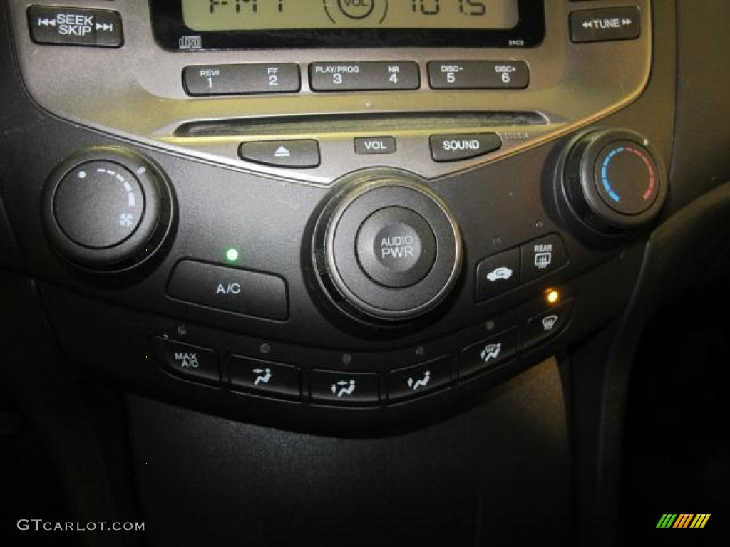 2006 Accord Value Package Sedan - Alabaster Silver Metallic / Black photo #23