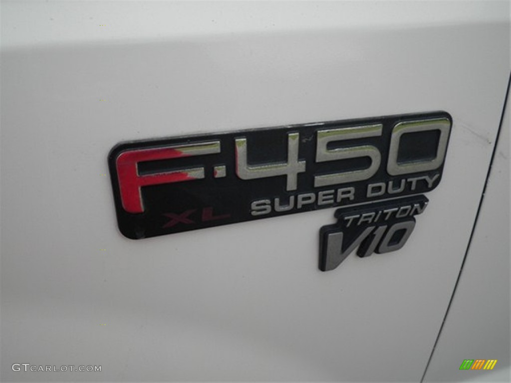2003 Ford F450 Super Duty XL Regular Cab 4x4 Utility Crane Truck Marks and Logos Photo #74114074