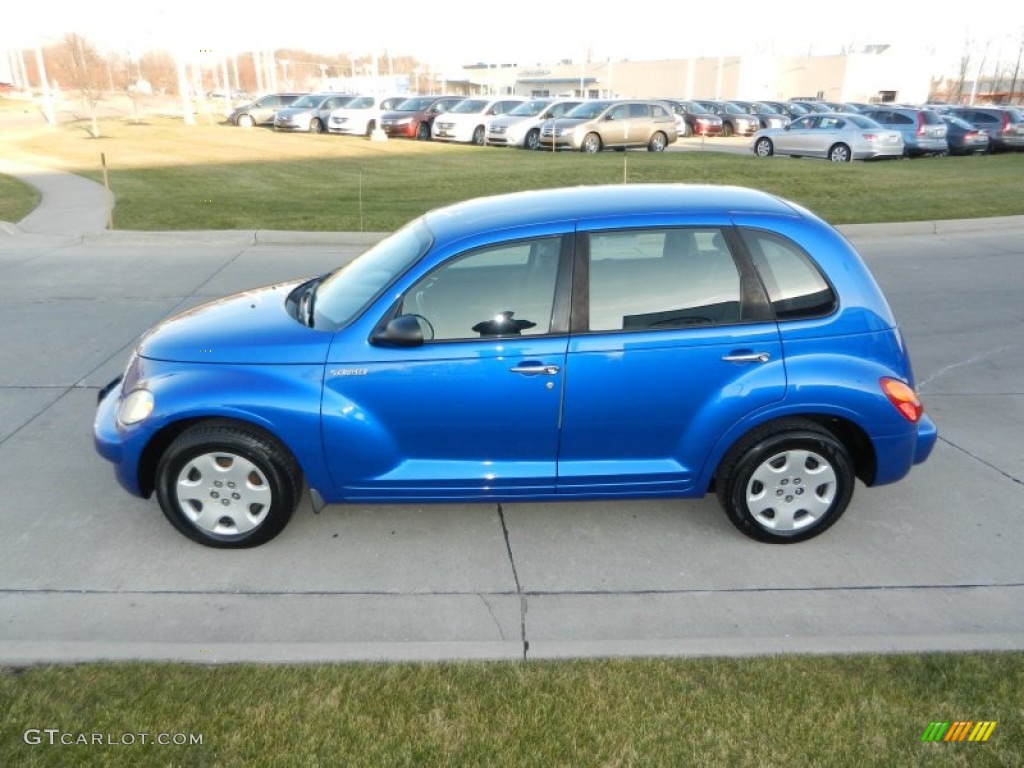 Electric Blue Pearl 2005 Chrysler PT Cruiser Standard PT Cruiser Model Exterior Photo #74114368