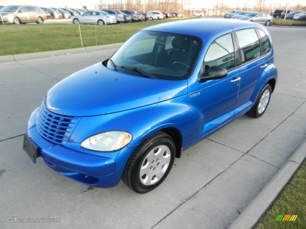 Electric Blue Pearl 2005 Chrysler PT Cruiser Standard PT Cruiser Model Exterior Photo #74114386