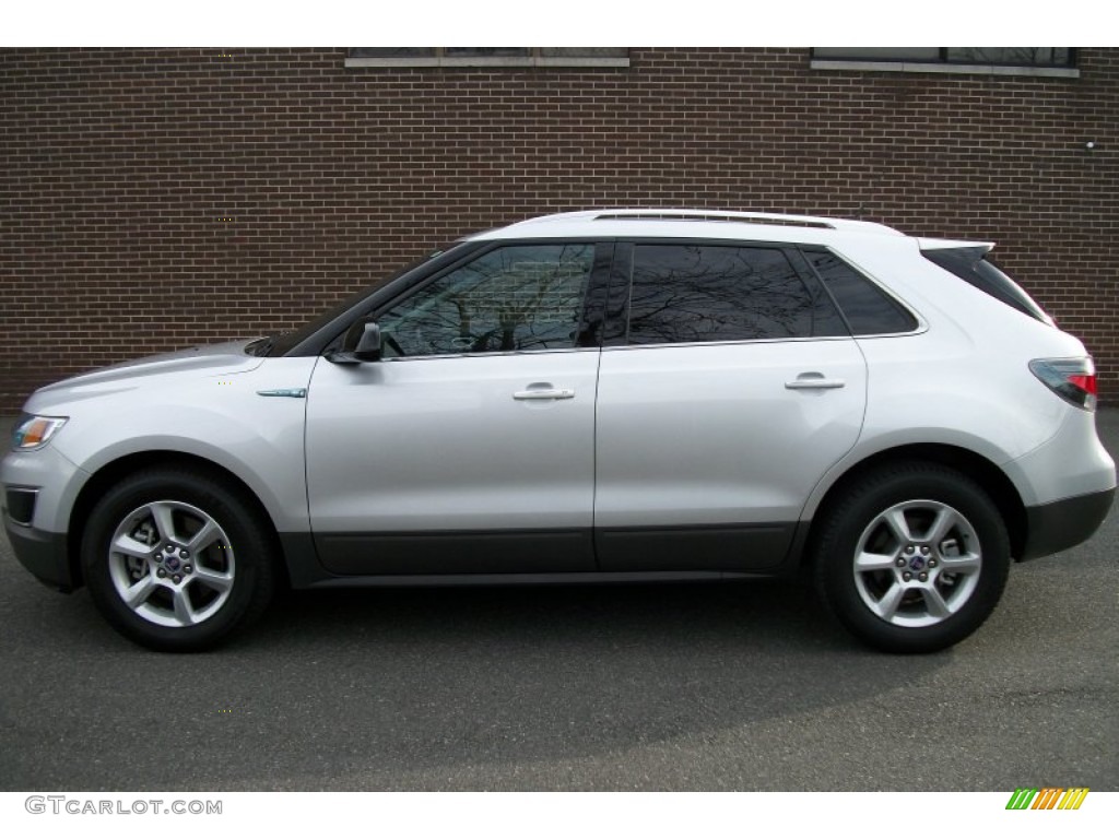 Diamond Silver Metallic 2011 Saab 9-4X 3.0i XWD Exterior Photo #74115302