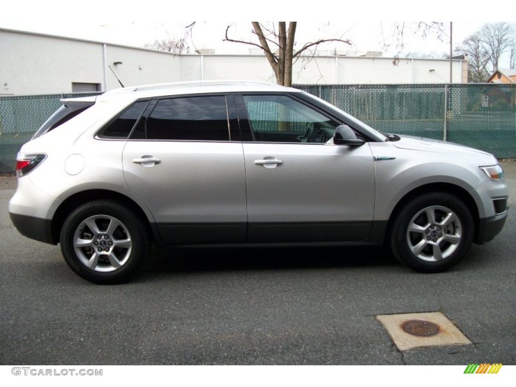 Diamond Silver Metallic 2011 Saab 9-4X 3.0i XWD Exterior Photo #74115400