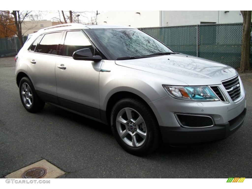 Diamond Silver Metallic 2011 Saab 9-4X 3.0i XWD Exterior Photo #74115421