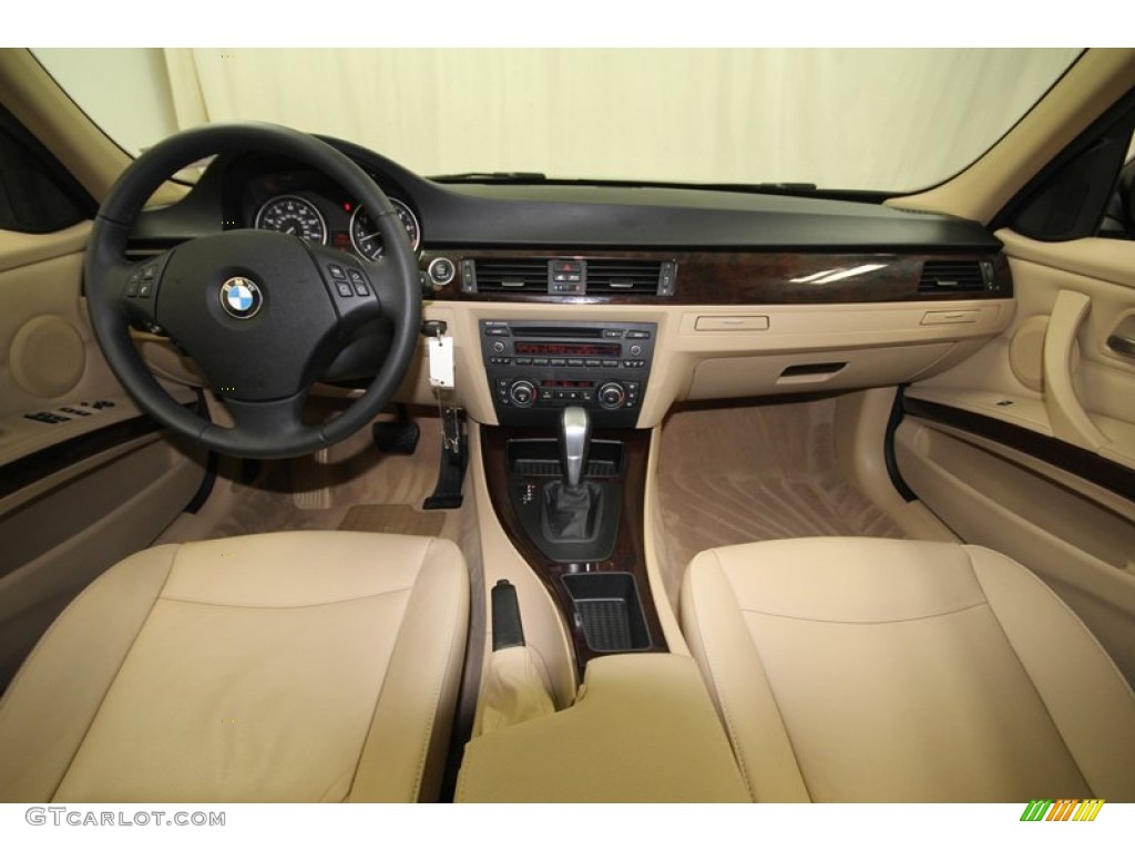 2011 BMW 3 Series 328i Sedan Beige Dashboard Photo #74117524