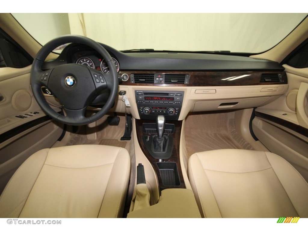 2011 BMW 3 Series 328i Sedan Beige Dashboard Photo #74118508