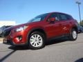 2013 Zeal Red Mica Mazda CX-5 Touring  photo #2