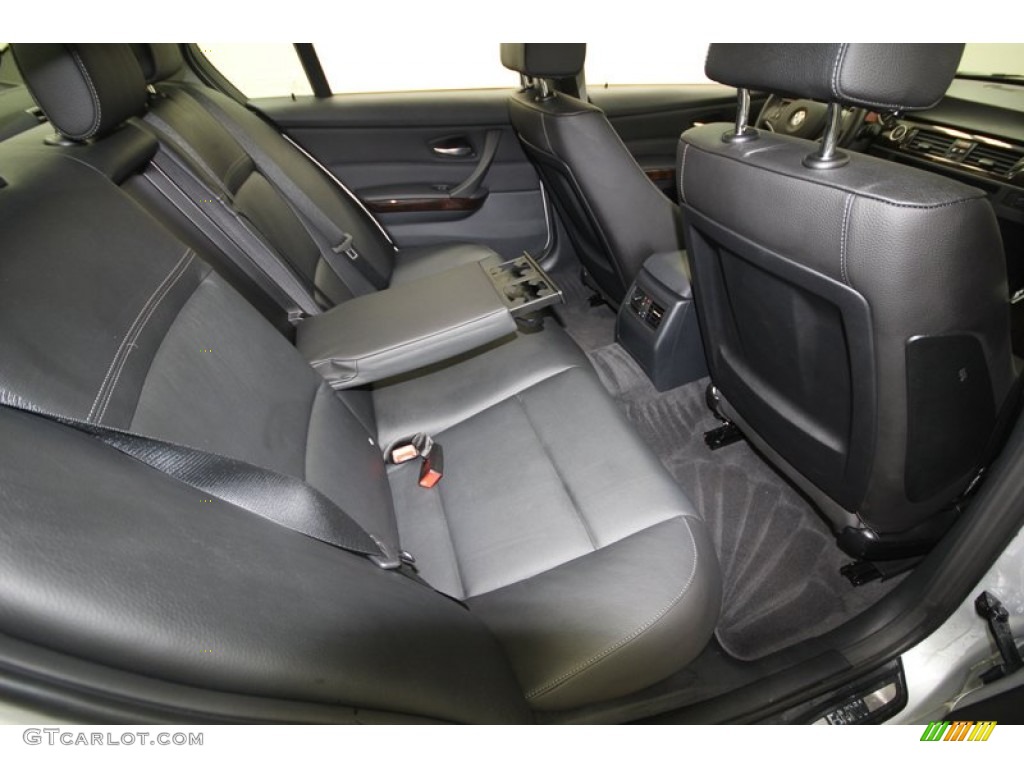 2011 3 Series 335i Sedan - Titanium Silver Metallic / Black photo #27