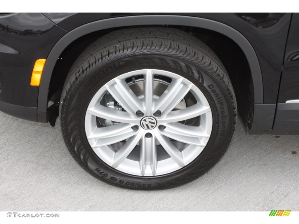 2013 Volkswagen Tiguan SE 4Motion Wheel Photo #74120479