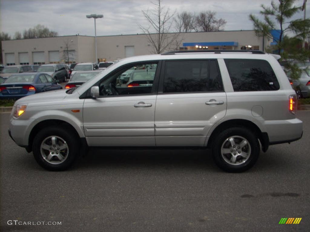 2006 Pilot EX 4WD - Billet Silver Metallic / Gray photo #6