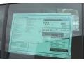  2013 Tiguan SE 4Motion Window Sticker