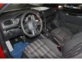 Interlagos Plaid Cloth 2013 Volkswagen GTI 2 Door Interior Color