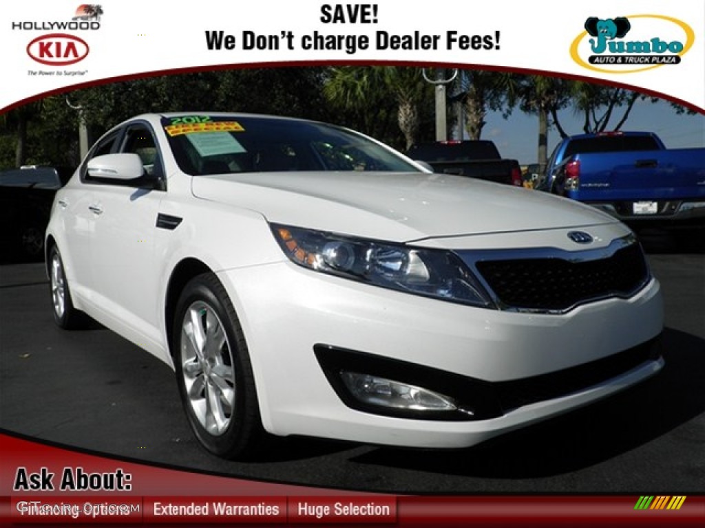 Snow White Pearl Kia Optima