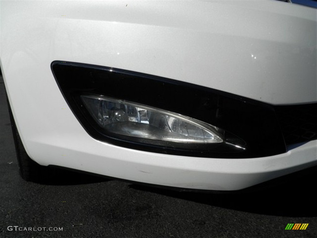 2012 Optima EX - Snow White Pearl / Gray photo #4