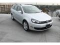 Reflex Silver Metallic 2013 Volkswagen Jetta TDI SportWagen Exterior
