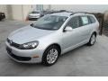 Reflex Silver Metallic 2013 Volkswagen Jetta TDI SportWagen Exterior