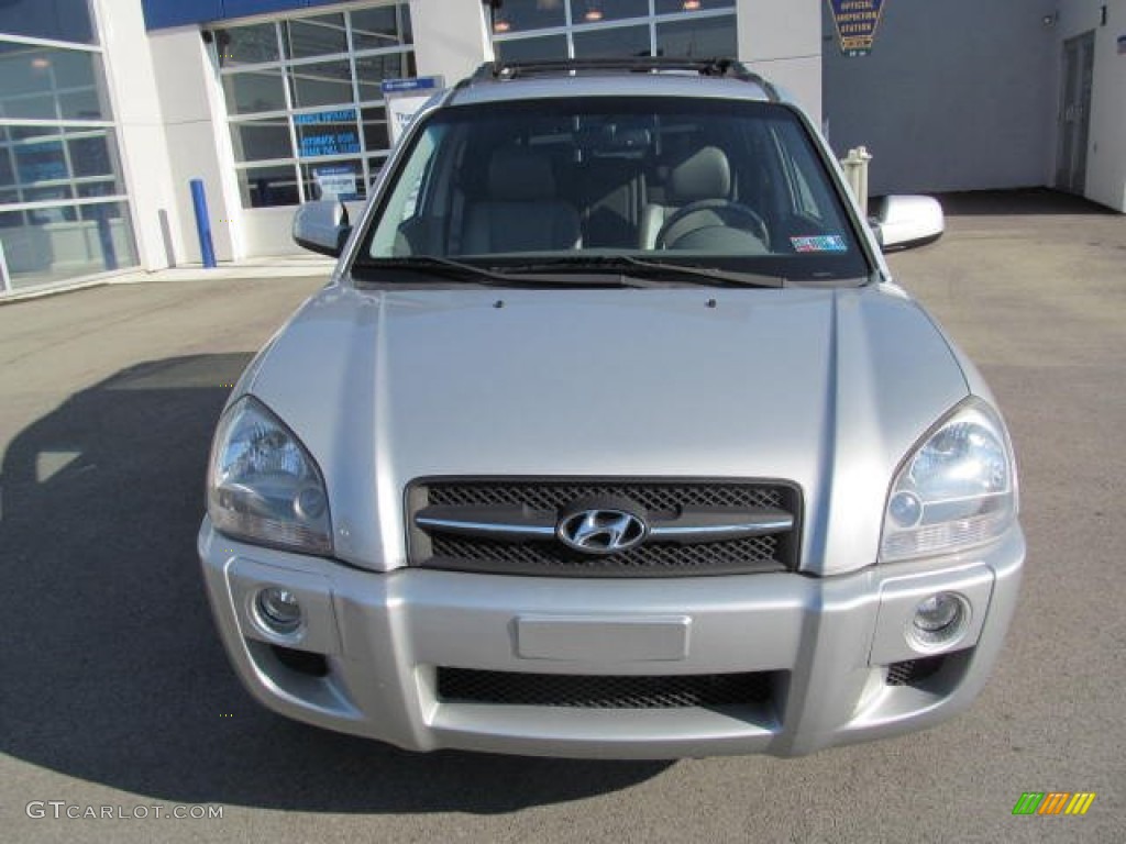 Platinum Metallic 2007 Hyundai Tucson Limited 4WD Exterior Photo #74121667