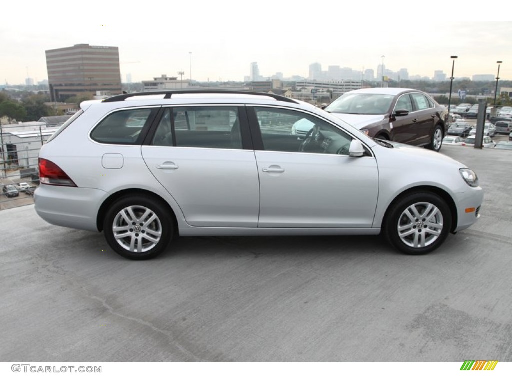 Reflex Silver Metallic 2013 Volkswagen Jetta TDI SportWagen Exterior Photo #74121754