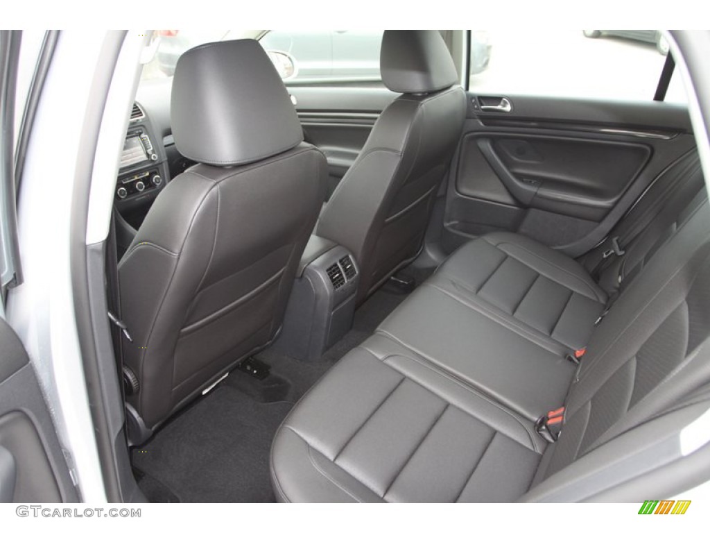 Titan Black Interior 2013 Volkswagen Jetta TDI SportWagen Photo #74121839