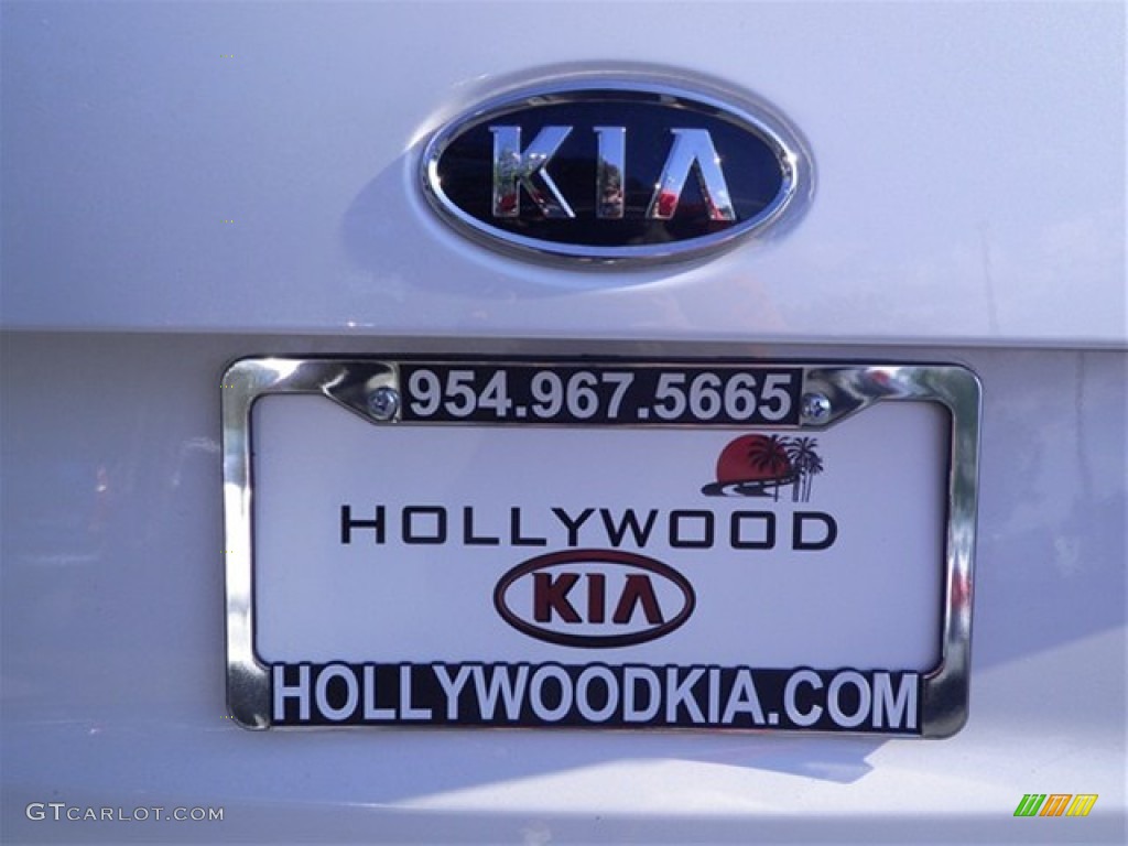 2012 Optima EX - Snow White Pearl / Gray photo #16