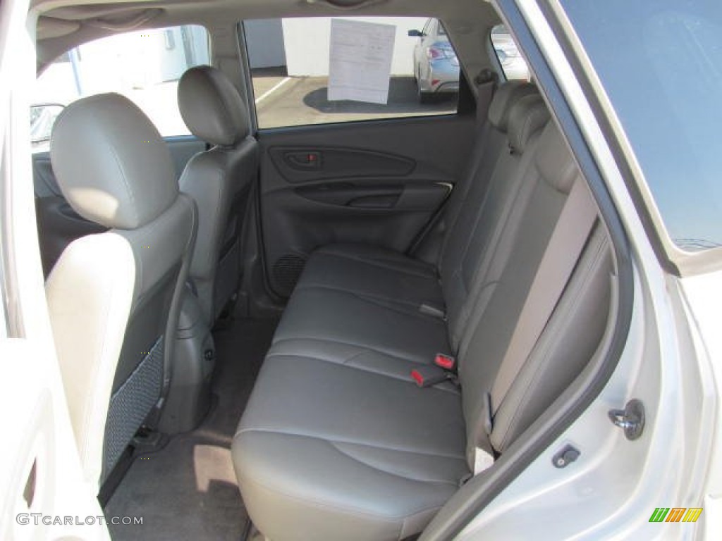 2007 Hyundai Tucson Limited 4WD Rear Seat Photo #74122009