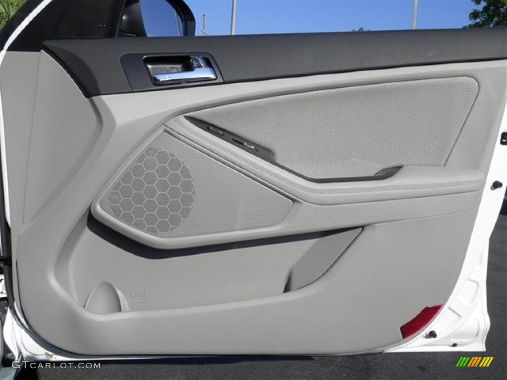 2012 Optima EX - Snow White Pearl / Gray photo #24