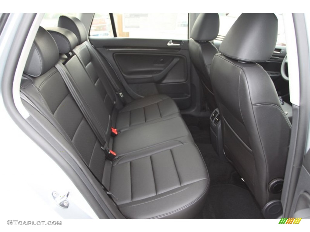 Titan Black Interior 2013 Volkswagen Jetta TDI SportWagen Photo #74122084
