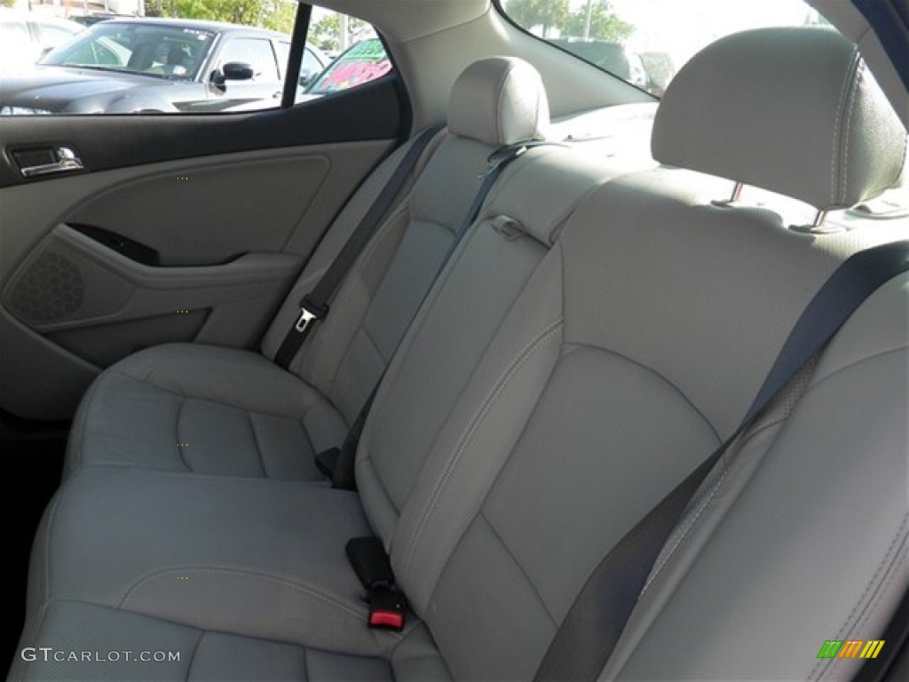 2012 Optima EX - Snow White Pearl / Gray photo #27