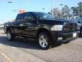 2011 Brilliant Black Crystal Pearl Dodge Ram 1500 Sport Crew Cab 4x4  photo #5