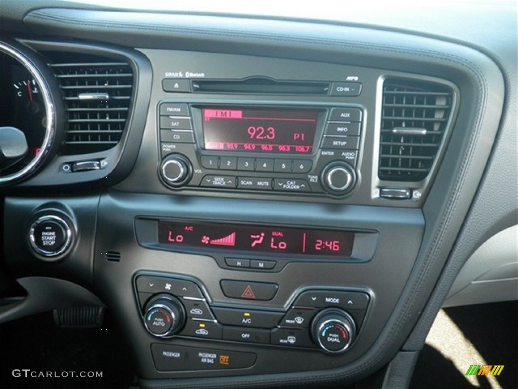 2012 Optima EX - Snow White Pearl / Gray photo #40