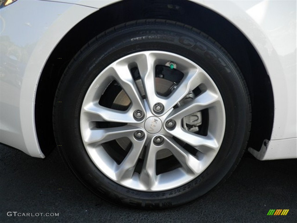 2012 Optima EX - Snow White Pearl / Gray photo #47