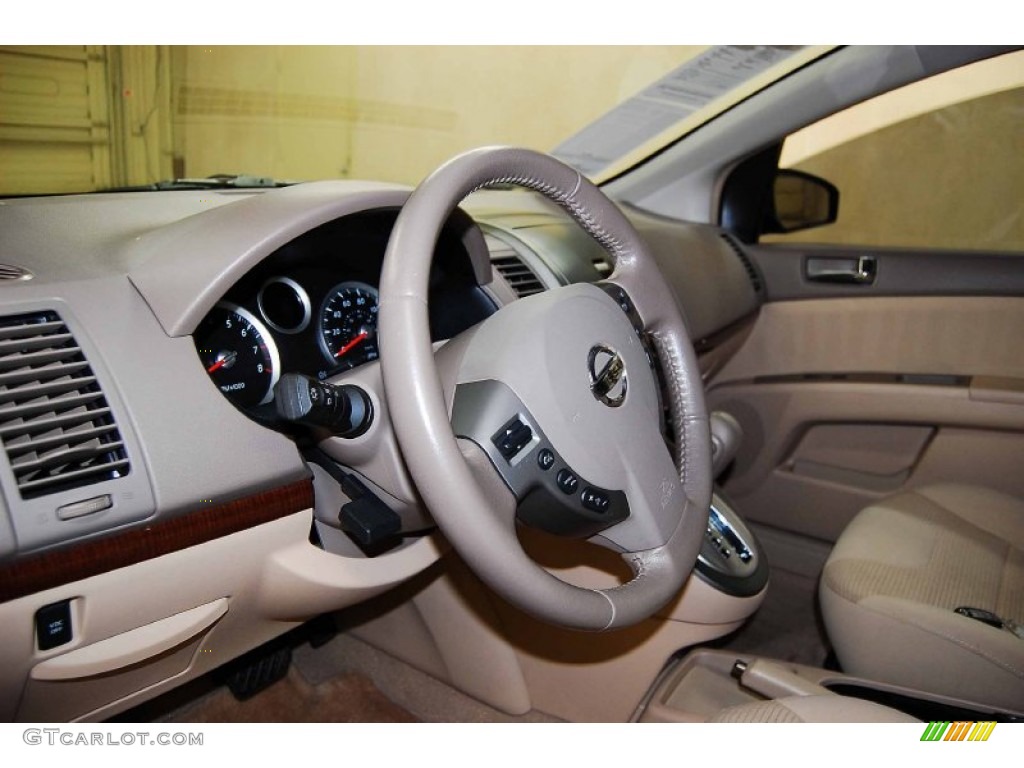 2011 Sentra 2.0 SL - Espresso Black / Beige photo #11