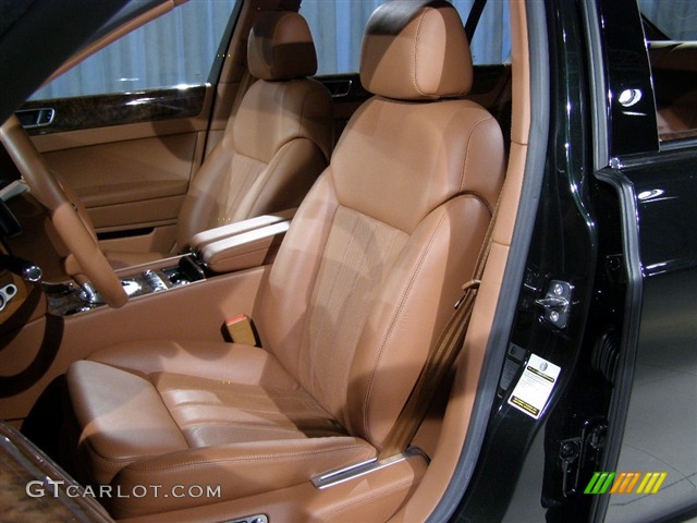 2007 Continental Flying Spur  - Midnight Emerald / Saddle photo #5